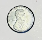 1943-P Gem BU  Steel Lincoln Cent L001