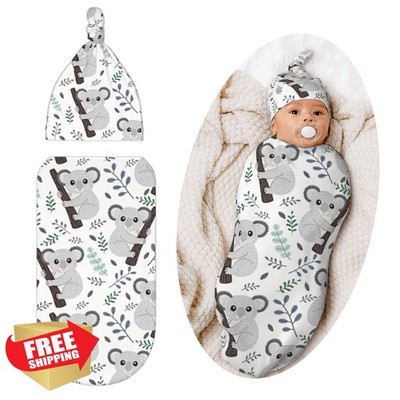 Jarverce Koala Swaddle Blanket, Soft Baby Clothes, Koala Baby Stuff