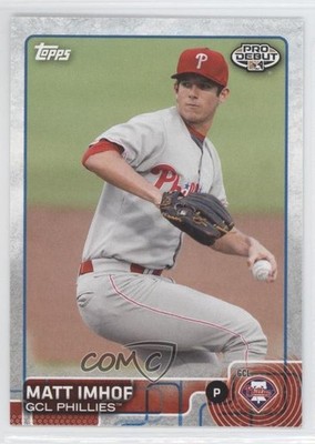 2015 Topps Pro Debut Matt Imhof #45 0c4