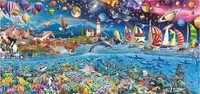 Puzzle (3000 T.) Leben Auf Der Welt (Educa) Neu/Ovp