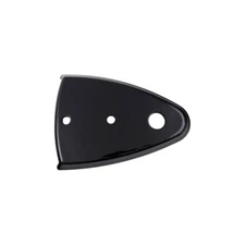 Zamp HTA25003; One Way Radio Mount for Zamp RZ-70E & RL-70E Helmets, Gloss Black