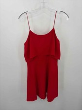 Pre-Owned Alice + Olivia Red Size 4 Shift Knee Length Sleeveless Dress