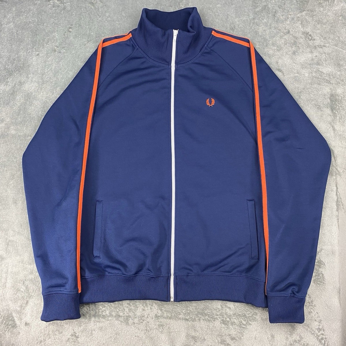 Vintage Fred Perry Sportswear Jacket Mens Size XXL Blue