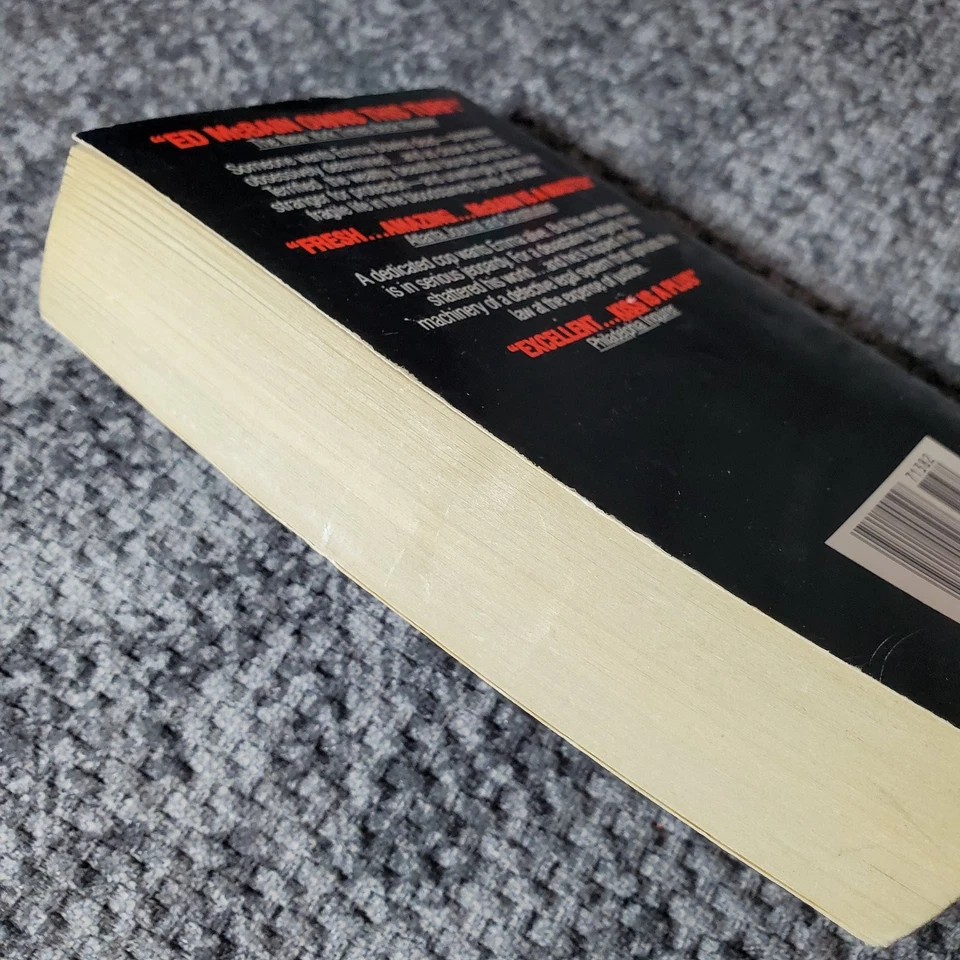 Kiss Ed McBain 1992 First Avon Books Printing 87th Precinct Novel Foto 4 de 4