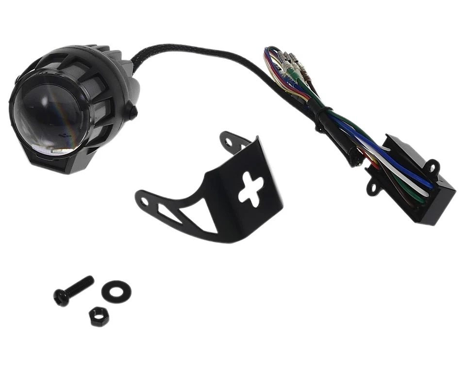 Scheinwerfer HIGHSIDER Dual-Stream LED 12V ellips Abblend schwarz ABE Universal - Bild 2 von 4