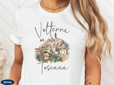 Volterra Shirt Travel Gift for Toscana Italia Trip Lovers Souvenir Tee