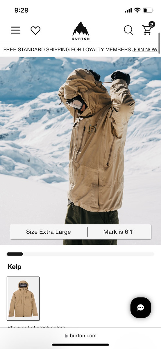 New With Tags Men's Burton Hover AK Gore-Tex 3L (XS) (Fits New With Tags Men's Burton Hover AK Gore-Tex 3L (XS) (Fits