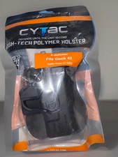 CYTAC R-Defender Tactical Paddle Gun Holster Fits Glock 42.      CY-IG42