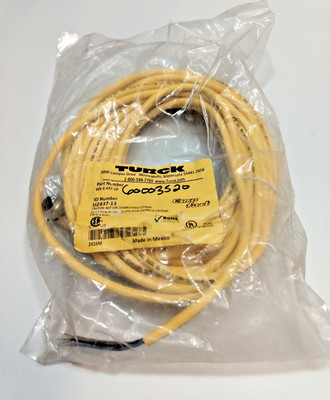 TURCK WK 4.43T-10, U2437-13, Actuator and Sensor Cordset, Connection Cordset