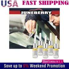 5-Pack Auto Glass Nano Repair Fluid Car Windshield Resin Crack Tool Crack 3J*