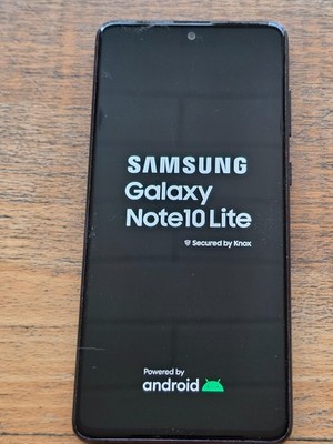 Samsung Galaxy Note 10 Lite 128GB SM-770F/DS Aura Black OVP