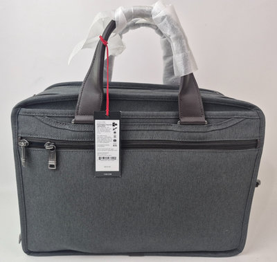 Tumi Alpha 3 Expandable Organizer Laptop Brief Retail Anthracite
