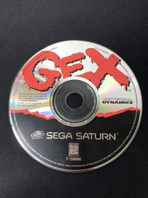Gex Sega Saturn 1995 Crystak Dynamics Official Action Platformer Disc Only Teste