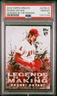 2018 Topps Update Baseball Shohei Ohtani Rookie Card #LITM-21 Graded PSA 10