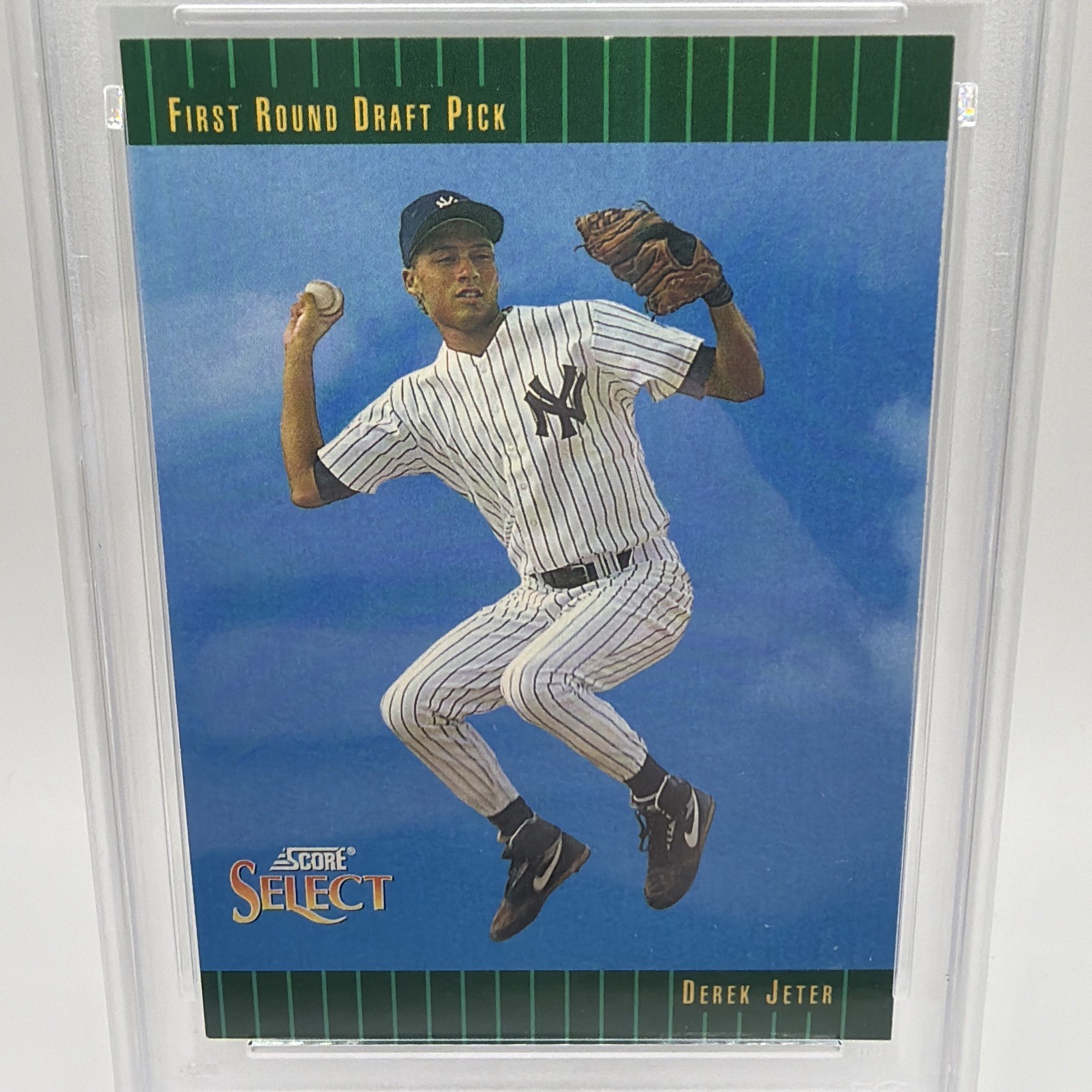 1993 Score Select - Derek Jeter RC PSA 7 #360 view 2
