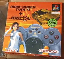 Bundle Ridge Racer Type 4 + Jogcon Édition Limitée Sony PlayStation PS1 Euro Pal