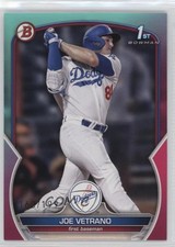 2023 Bowman Draft Aqua & Pink Gradient 163/199 Joe Vetrano #BD-91 00jz