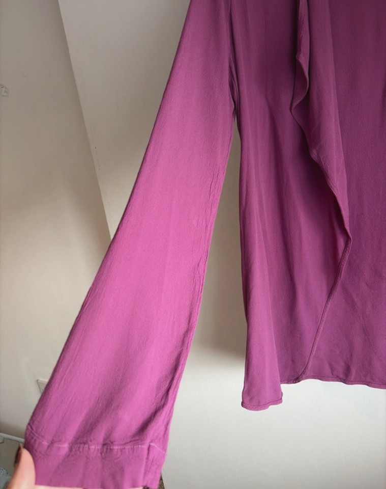 East Size Small Purple Edge To Edge Lightweight Blazer | eBay UK