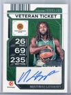 2025-26 PANINI CONTENDERS EUROLEAGUE MATHIAS LESSORT SUPER STAR AKTOR AUTO RARE