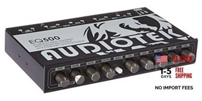 At-eq500 Eq500 5-Band Graphic Equalizer with Subwoofer Output and Cd/Radio