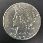 1927-P $1 PEACE SILVER ONE DOLLAR U S COIN