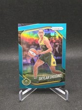 2025 Panini Prizm WNBA #123 Skylar Diggins Smith Teal Prizm /49