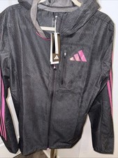 Adidas 2023 Pro Elite Team Marathon Jacket Black/Pink HR5659 Mens Sz S NWT $180