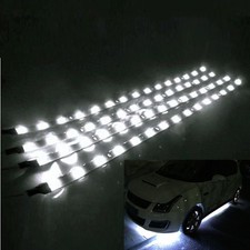 Lot 3m Led Strip Flexible Flat Led Light Waterproof Underbody Carboatmotor 12v