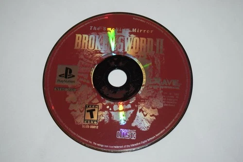 Broken Sword II Playstation PS1 Video Game Disc Only