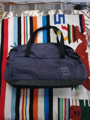 Nike Court Advantage Tennis Duffel Bag Purple & Gray