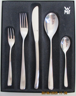 WMF VISION BESTECK MENÜLÖFFEL MENÜGABEL MENÜMESSER MENÜLÖFFEL KUCHENGABEL