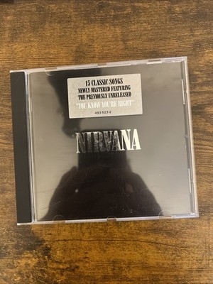 (CD-450) Nirvana by Nirvana Digitally Remastered CD Album Grunge Rock