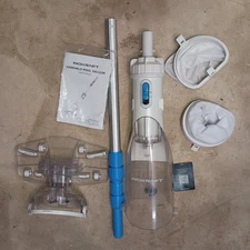 MISSING CHARGER Inokraft Cordless Pool Vacuum – Rechargeable Handheld, 59" Pole