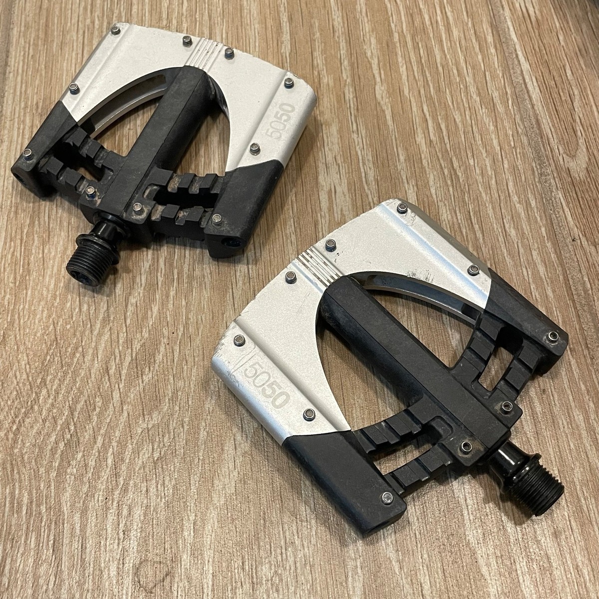 Crank Brothers 5050　2series Crankbrothers 5050 2 Platform Pedals MTB DH Freeride Silver Black