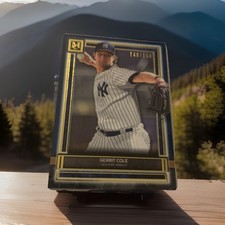 2020 Topps Museum Collection #90 Gerrit Cole Sapphire /150 New York Yankees