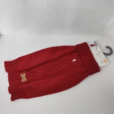 KOOLABURRA By UGG - Oliver Red/Burgundy - Cable Knit Dog Sweater