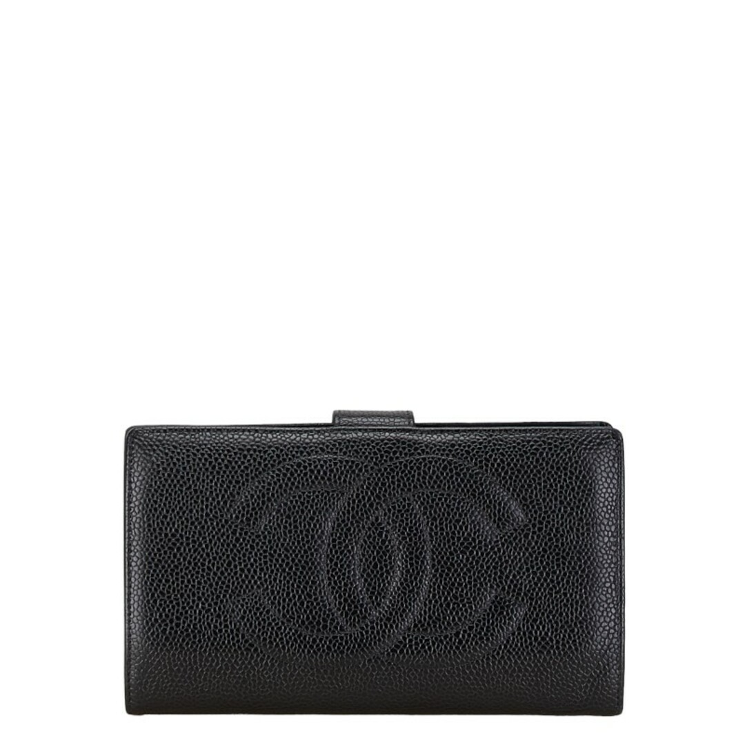 Chanel Wallet Long Caviar Skin For Women 222-64469