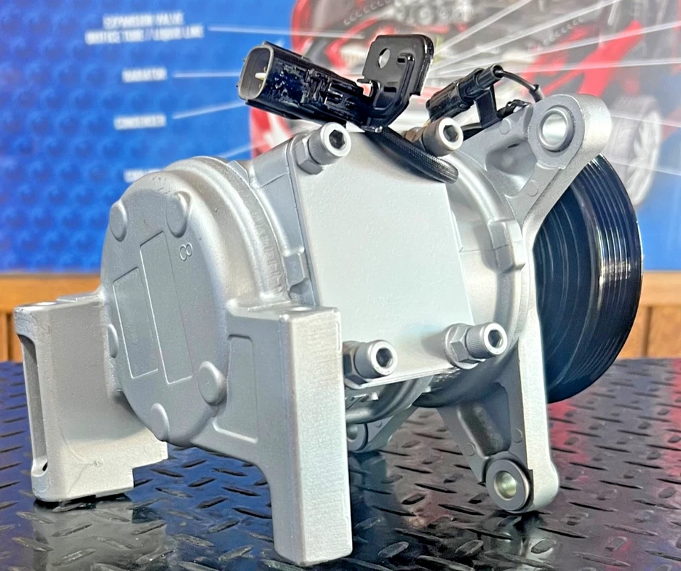 COMPRESOR DE AIRE ACONDICIONADO APTO PARA TOYOTA SUPRA 93-98, LEXUS SC300 92-00, 77310 Foto 4 de 4