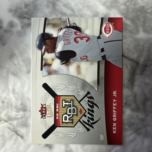 Ken Griffey Jr - 2006 Fleer Ultra RBI Kings RBI1 - Cincinnati Reds - Imagen 3 de 3