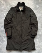 Parka donna nero vintage Prada Red Tab lusso taglia 44