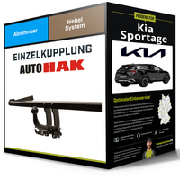 Abnehmbare AnhäNgerkupplung für Kia Sportage 07.2021-05.2025 V Typ NQ5 Auto Hak