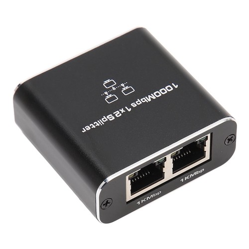 1000Mbps Ethernet Kabel Splitter 1 Zu 2 Kompatibel Mit Cat5 Cat5E Cat6 Cat7 KUI - Photo 2/24