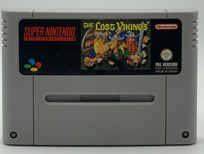 The Lost Vikings I Super Nintendo I Game I SNES I PAL