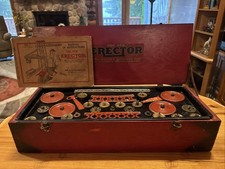 A.C. Gilbert Erector Set 1929 No. 7 Complete Set In Original Box