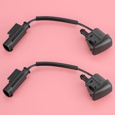 2pc Windshield Wiper Washer Spray Nozzle Fit For BMW 5 Series E60 E61 2001-2010