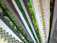Jelly Roll Strips 54 Wilmington Cotton Quilt Fabric Prints 2.5" W x 40"Long Lot