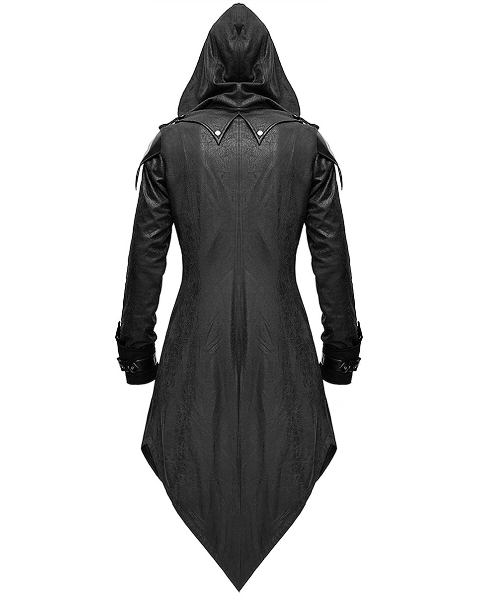 Devil Fashion Steampunk Swallow Staartjas gothic dames zwart lange