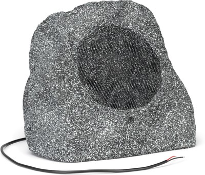 Russound Front Firing 8'' Rock Subwoofer- Gray Granite