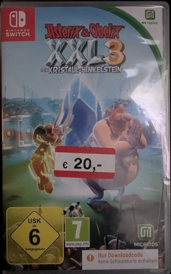 Switch: Asterix & Obelix XXL3 - Kristall-Hinkelstein - USK 6 - Downloadcode
