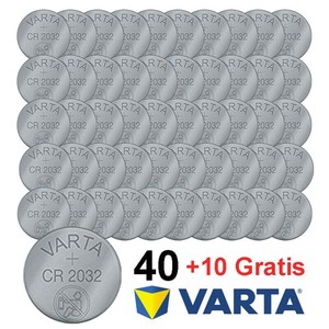 VARTA CR2032 CR-2032 Menge 10 bis 50 Knopfzelle Lithium Knopfbatterie Batterie